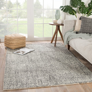 Jaipur Living Britta Oland BRT10 Cream/Black Area Rug Lifestyle Image Feature