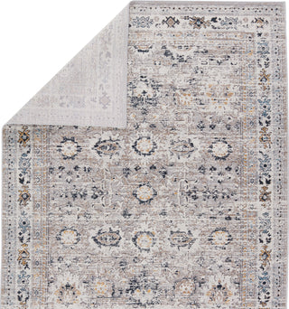 Jaipur Living Byzantine Herena BYZ01 Ash Area Rug by Vibe Backing Image