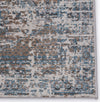 Jaipur Living Byzantine Anastasia BYZ06 Gray/Ivory Area Rug by Vibe - Corner Close Up Image