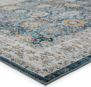 Jaipur Living Byzantine Endellion BYZ09 Blue/Gold Area Rug by Vibe Corner Image