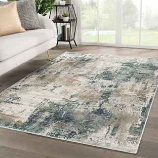 Jaipur Living Caicos Sisario CAI03 Blue/Gray Area Rug Lifestyle Image Feature