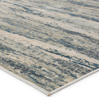 Jaipur Living Caicos Anomia CAI09 Blue/Taupe Area Rug Corner Image