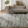 Jaipur Living Caicos Anomia CAI09 Blue/Taupe Area Rug Lifestyle Image