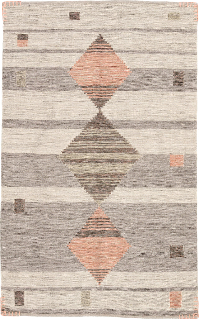 Jaipur Living Carolina Meyer CAL02 Gray/Pink Area Rug