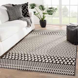 Jaipur Living Catamaran Traveller CAM01 Black/Ivory Area Rug