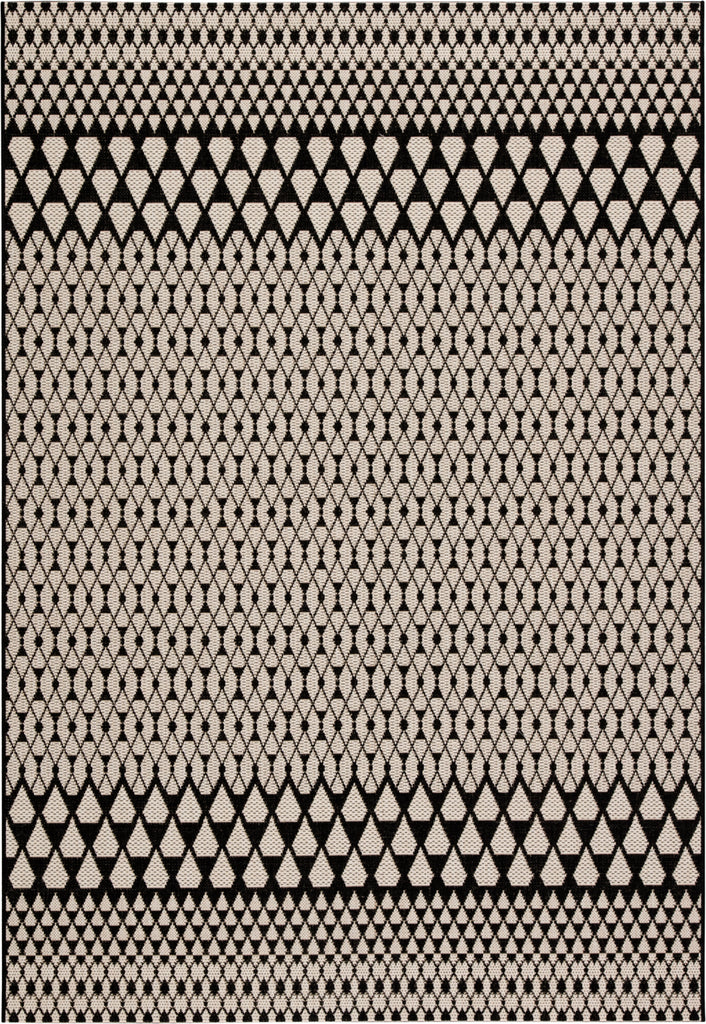 Jaipur Living Catamaran Traveller CAM01 Black/Ivory Area Rug