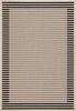 Jaipur Living Catamaran Fathom CAM05 Ivory/Black Area Rug