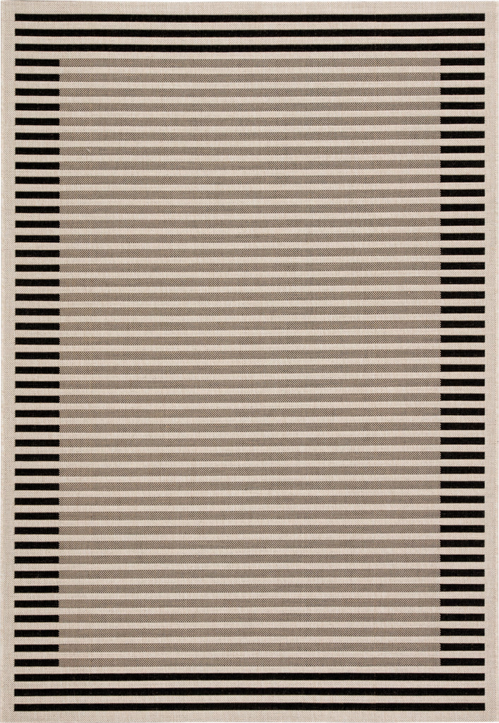Jaipur Living Catamaran Fathom CAM05 Ivory/Black Area Rug