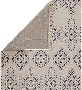 Jaipur Living Catamaran Compass CAM06 Ivory/Blue Area Rug