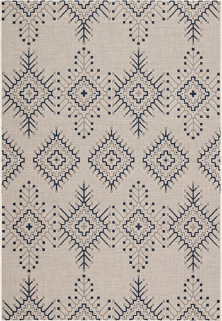 Jaipur Living Catamaran Compass CAM06 Ivory/Blue Area Rug