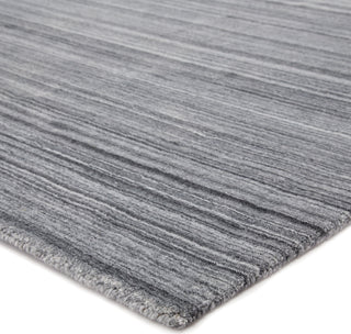 Jaipur Living Cason Tundra CAO02 Dark Gray/Silver Area Rug Corner Image