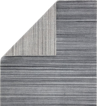 Jaipur Living Cason Tundra CAO02 Dark Gray/Silver Area Rug Backing Image