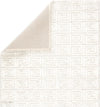 Jaipur Living Capital Harkness CAP03 White/Gray Area Rug backing Image