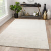 Jaipur Living Capital Harkness CAP03 White/Gray Area Rug Lifestyle Image Feature
