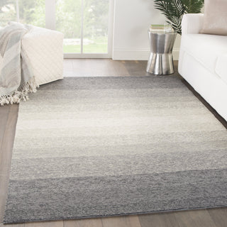 Jaipur Living Catalina Blaze CAT57 Gray/Beige Area Rug Lifestyle Image Feature