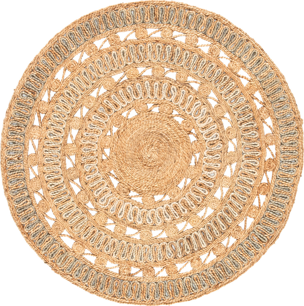 Jaipur Living Cercles Peony CEC03 Beige/Gray Area Rug