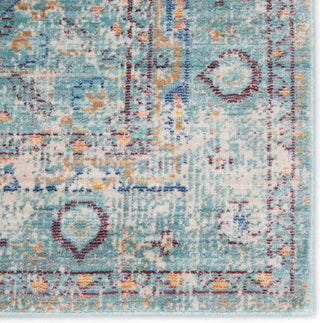 Jaipur Living Ceres Eris CER02 Teal/White Area Rug