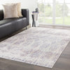 Jaipur Living Ceres Solana CER07 Brown/Purple Area Rug Lifestyle Image Feature