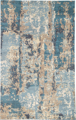 Jaipur Living Connextion-Global Wasabi CG14 Blue/Light Gray Area Rug by Jenny Jones