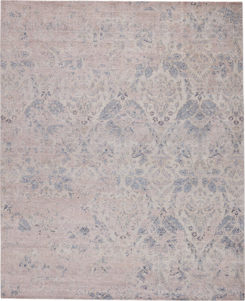 Jaipur Living Chennai Madora CHN01 Gray/Blue Area Rug - Top Down