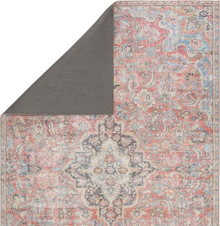 Jaipur Living Chateau Foix CHT01 Red/Light Blue Area Rug