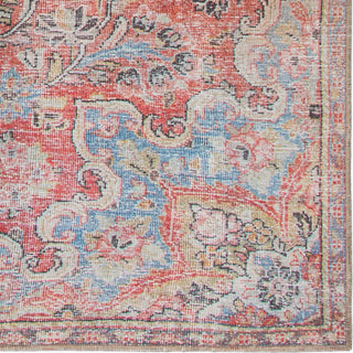 Jaipur Living Chateau Foix CHT01 Red/Light Blue Area Rug