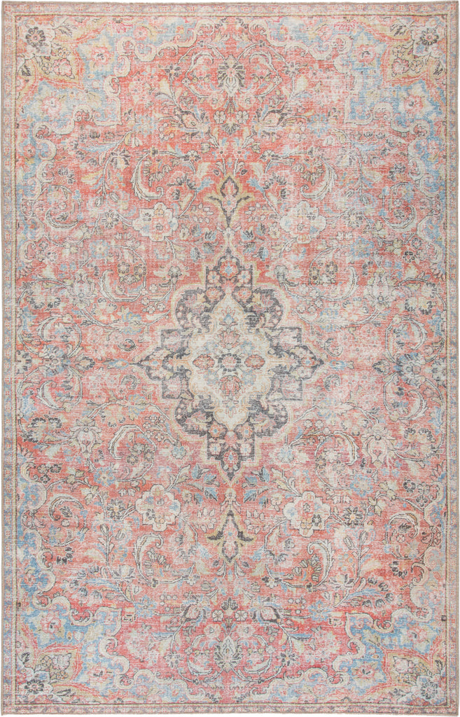 Jaipur Living Chateau Foix CHT01 Red/Light Blue Area Rug