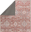 Jaipur Living Chateau Aden CHT02 Red/Gray Area Rug Backing Image