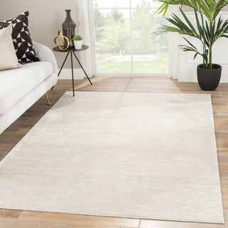 Jaipur Living Cirque Orianna CIQ26 Ivory/Silver Area Rug Lifestyle Image Feature