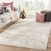 Jaipur Living Cirque Brixt CIQ31 Gray/Ivory Area Rug Lifestyle Image Feature