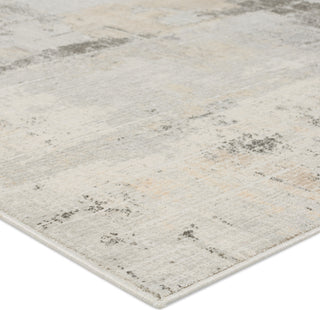 Jaipur Living Cirque Proto CIQ44 Cream/Taupe Area Rug Corner Image