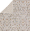 Jaipur Living Cirque Waverly CIQ45 White/Light Gray Area Rug Backing Image