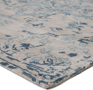 Jaipur Living Citrine Sasha CIT03 Beige/Dark Blue Area Rug Corner Image