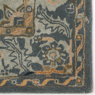 Jaipur Living Citrine Cristobol CIT05 Multicolor Area Rug Corner Close Up Image