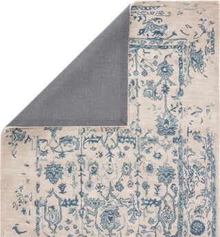 Jaipur Living Citrine Margate CIT06 Light Gray/Blue Area Rug Backing Image