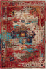 Jaipur Living Citrine Lilith CIT09 Red/Aqua Area Rug main image