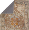 Jaipur Living Citrine Raisa CIT12 Taupe/Gold Area Rug Backing Image