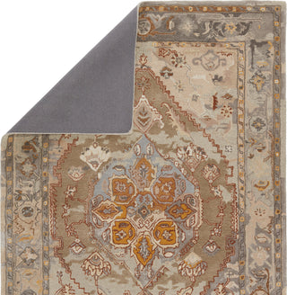 Jaipur Living Citrine Raisa CIT12 Taupe/Gold Area Rug Backing Image