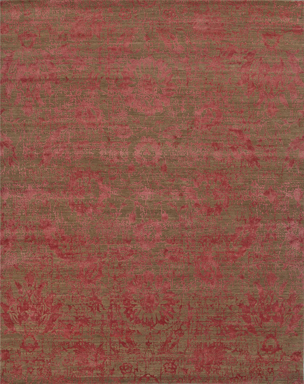 Jaipur Living Chaos Theory Gaya CKV16 Red/Brown Area Rug by Kavi
