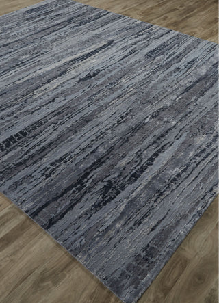 Jaipur Living Chaos Theory By Kavi Bandi CKV20 Indigo/Gray Area Rug  Flat Image