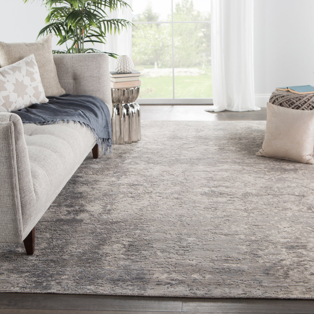 Jaipur Living Chaos Theory Tagada CKV35 Gray/Beige Area Rug by Kavi Lifestyle Image Feature