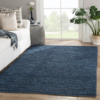 Jaipur Living Calypso Havana CL18 Blue Area Rug Lifestyle Image Feature