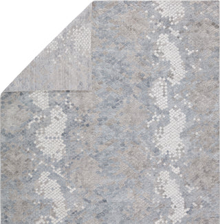 Jaipur Living Clamor Conlan Gray/Light Blue Area Rug - Folded Corner