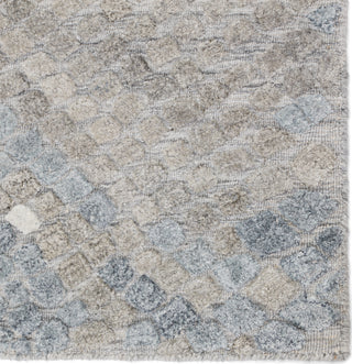 Jaipur Living Clamor Conlan Gray/Light Blue Area Rug - Close Up