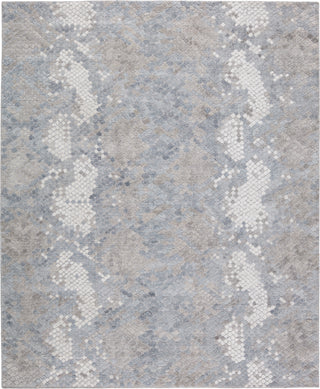 Jaipur Living Clamor Conlan Gray/Light Blue Area Rug - Top Down