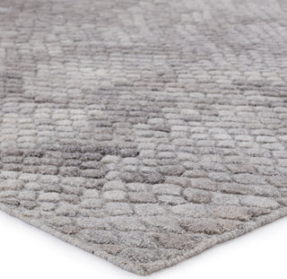 Jaipur Living Clamor Conlan Gray/Taupe Area Rug Corner Image