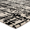 Jaipur Living Clayton Pals CLN15 Cream/Black Area Rug Corner  Image 