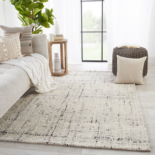 Jaipur Living Cambridge Season CMB03 Gray/Ivory Area Rug Lifestyle Image Feature