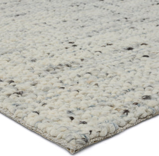 Jaipur Living Cambridge Season CMB05 Cream/Light Gray Area Rug Corner Image