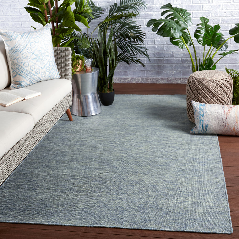 Jaipur Living Esteem Sunridge CML01 Light Blue Area Rug Lifestyle Image Feature